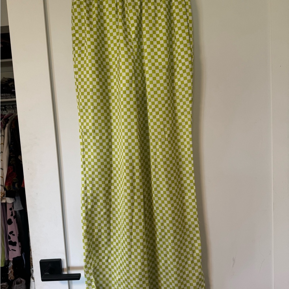 Green Checkered Pants festival